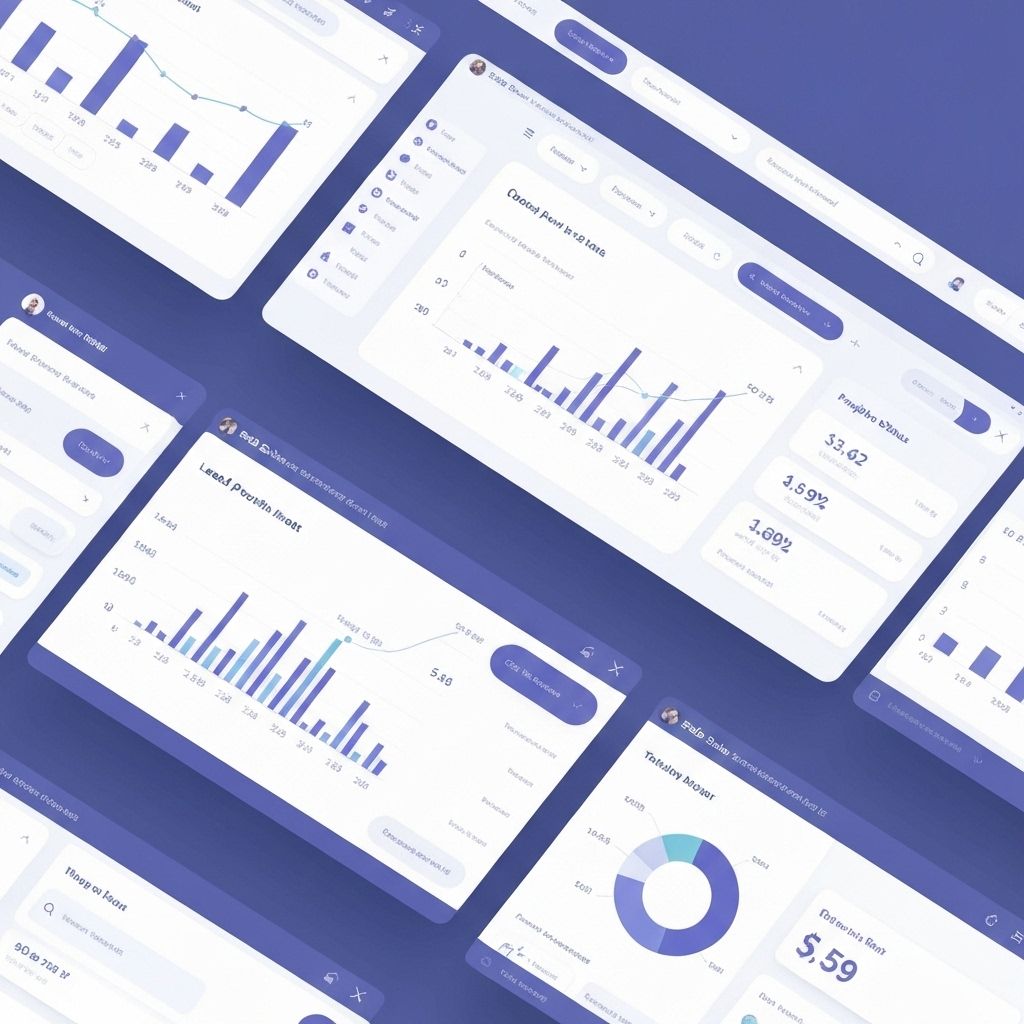 Dashboard da plataforma MercosClone